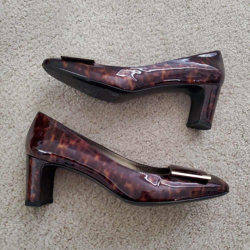 Tortoise Shell Stuart Weitzman Heels